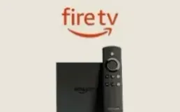 Amazon Fire TV Stick with its remote